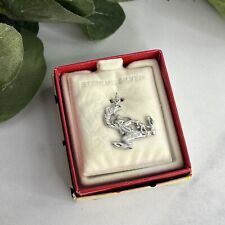 Vintage Mickey & Co Van Dell Goofy Pendant Charm Sterling Silver Disney In Box picture
