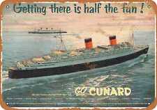 Metal Sign - 1954 Cunard Cruise Line -- Vintage Look picture