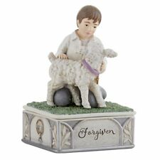 Reconciliation Forgiven Boy With Lamb Trinket Box Home Decor Keepsake, 5 In picture