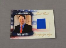 2021 Fascinating Cards 117th Yard-Used Campaign Signs #S74 Ron Wyden SN 09/10 picture