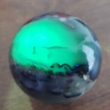 400g RARE Natural blue Volcanic Rock agate Sphere Quartz Crystal Ball Healing picture