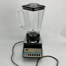 Osterizer Galaxie Blender VIII Retro Solid State VTG 8 Speed 541 Chrome Base MCM picture