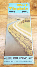 Vintage 1967 West Virginia Official Road Map – State Highway Department picture