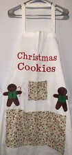 Grandma’s Gingerbread Man Apron Christmas Cookie Xmas Handmade VTG picture