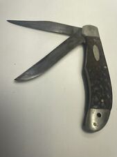Vintage Bonsa Knife  Two Blades ￼Solingen Germany Pocket Knife picture