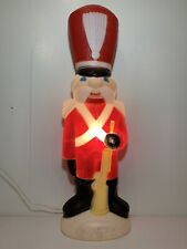 Vintage Empire Nutcracker Toy Soldier With Rifle Blow Mold 34