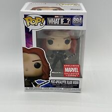 Funko POP What If...? - Post-Apocalyptic Black Widow #894 - MCC W/Protector picture