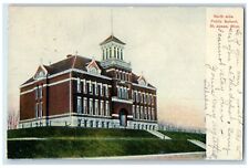 1909 North Side Public School Exterior Building St. James Minnesota MN Postcard picture