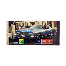 Vintage Matchbook Cover 1974 Mercury Marquis- Jack Hay Motors Limited picture