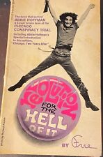 VINTAGE. 1968. Revolution For The Hell Of IT.  ABBIE HOFFMAN. picture