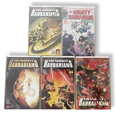 THE MIGHTY BARBARIANS #1 2 3 4 5 LOT Run Set Ablaze Conan NM+ picture