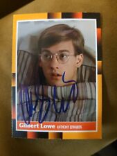 Anthony Edwards Custom Signed Card - Played Gilbert Lowe In Revenge Of The Nerds picture