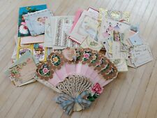 Lot Of 61 Vintage 1930's-60's Greeting Cards Scrapbooking, Collage picture
