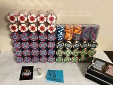 1000pc Paulson Classic Poker Chip Set - THC - Great for so many uses picture