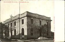 Government Building ~ Waterloo Iowa IA ~ UDB postcard c1905 picture