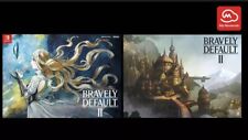 Bravely Default II 2 Reversible Poster My Nintendo Reward 18”x24” DOUBLE SIDED picture
