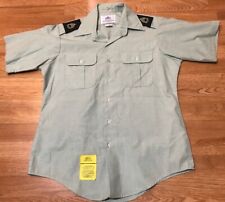 VTG Military Shirt 16 AG-415 Green DSCP Short Sleeve Army Sergeant Dress picture