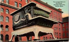 Garland Detroit Michigan the Largest Stove in the World Postcard  picture