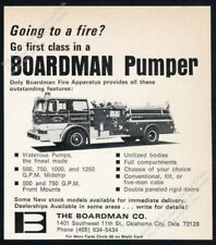 1969 Lacey Park Fire Dept Warminster PA fire engine truck photo Boardman vtg ad picture