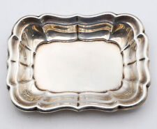 Vintage Cartier Windsor Sterling Silver Chippendale Tray 7x5” NO MONO picture