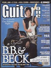 GUITAR ONE B B King Jeff Beck Neal Schon ++ 10 2003 picture