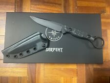 Toor Knives - Serpent S SOCOM BLACK - STORE DISPLAY OPEN BOX picture