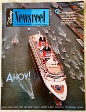 RARE JULY 1998 DISNEY NEWSREEL CAST NEWSLETTER DISNEY CRUISE LINE MAGIC ARRIVES picture