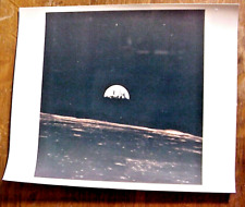 APOLLO 11 1969 Color PHOTO of EARTH FROM THE MOON by RCA Astro-Electronics Div. picture