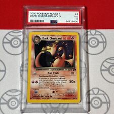 PSA 3 Dark Charizard Holo #4/82 2000 Pokemon Team Rocket Card 8400 picture