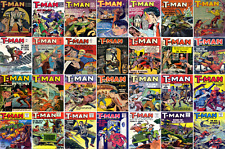 1951 - 1956 T-Man Comic Book Package - 31 eBooks on CD picture