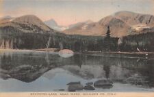 Brainerd Lake Near Ward Boulder Colorado Albertype Postcard picture