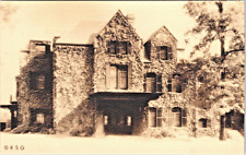 Postcard Home Mary Baker Eddy Chestnut Hill, Massachusetts RPPC 1934 Street View picture