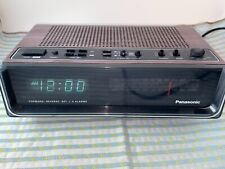 Panasonic RC-95 Vintage Clock Radio Tested Working - Dual Alarm Time Date FM/AM picture
