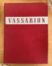 1938 Vassarion Vassar College Yearbook Complete and Clean picture