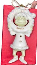 Lenox Grinch Wreath Ornament How Grinch Stole Christmas Personalized Gold Trim picture