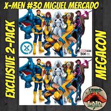 🔥❌ X-MEN #30 MIGUEL MERCADO Megacon Virgin Horizontal Variant [2-Pack] picture