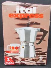 Vintage Pezzetti ital Express 1 Tazza Coffee Maker made in Italy Original Box  picture
