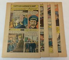 1960 eight page cartoon story ~ WHALER CAPTAIN CARL ANTON LARSEN picture