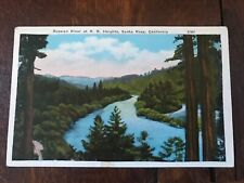 Russian River at RR Heights Santa Rosa California Postcard picture