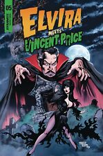 ELVIRA MEETS VINCENT PRICE #5 CVR A ACOSTA  BY DYNAMITE 2022 picture