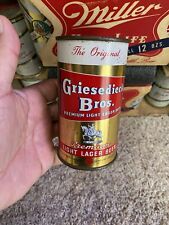 Griesedieck Bros Flat Top Beer Can Premium Light Lager Can St Louis Mo picture