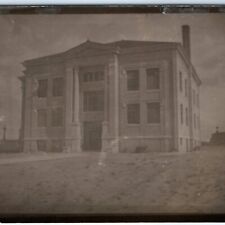 c1910s Old World Roman Architecture Building RPPC Bank School Real Photo PC A133 picture