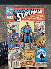 DC Comic Superman- Historic Last Issue:A Very Special Story Sept 1986 #423 picture