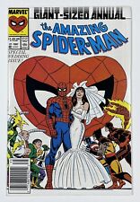 AMAZING SPIDER-MAN ANNUAL #21 - NEWSSTAND - 1987 - VF - WEDDING ISSUE - MARVEL picture