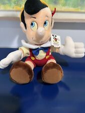 Disneyland Pinnochio Plush Boy Doll Toy Walt Disney World 10” RARE Vtg NEW Korea picture