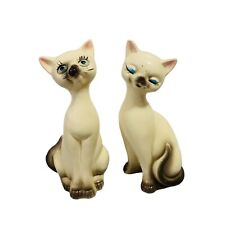 Vintage Japan Sassy Siamese Cats Figures picture