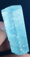 81.30 Ct Natural Terminated Sky Blue Aquamarine Crystal From Pakistan picture