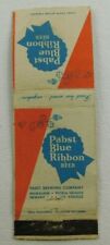 Pabst Blue Ribbon Beer Vintage Matchbook Cover picture