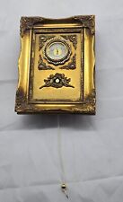 Vintage Musical Box Society Miniature Musical Picture Box Frame Clock Mozart picture