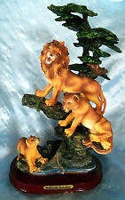 Goldenvale Collections Lion Family Figurine 12